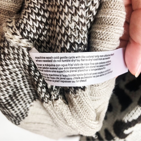 Eloquii Leopard Print Button Front Cardigan | Brown Tan | Size 22/24 - Picture 9 of 10